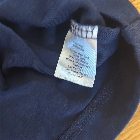 Talbots Blue Dress Cap Sleeve - Picture 3 of 4